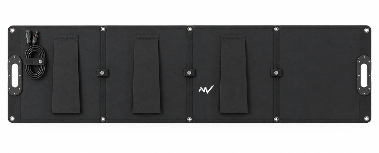 NV-S240 unfolded, rear and stands